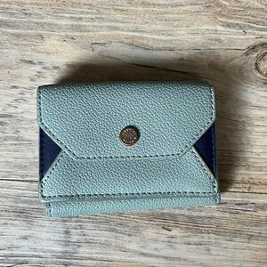 Charles and Keith Wallet Women's Blue Colorblock